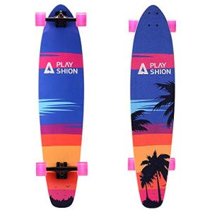 Playshion 42 Inch Longboard Skateboard Complete