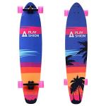 Playshion 42 Inch Longboard Skateboard Complete