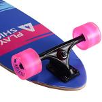 Playshion 42 Inch Longboard Skateboard Complete