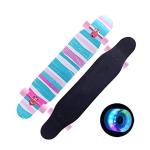 LED Longboard Skateboard for Cruising and Tricks