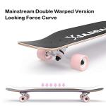 42-Inch Longboard Skateboard for Cruising and Tricks