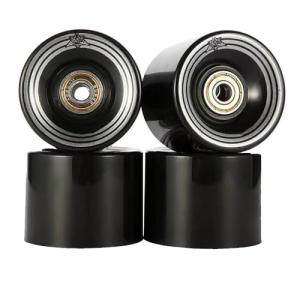 GXBHSP 60mm Skateboard Wheels with Bearings - Black