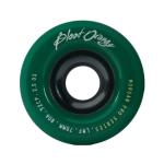 Blood Orange 65mm Longboard Wheels - Midnight Green