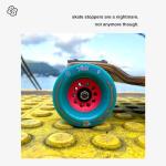 88 Wheel Co. McFly 86mm Cruiser Wheels - Blue