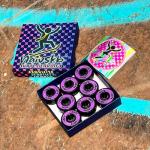 Naivskb 8 Pack Skateboard Bearings with Spacers