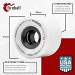 Fireball Paris V2 50° Longboard Trucks & Wheels Set