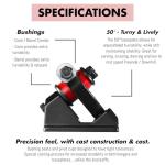 Caliber 3 Longboard Trucks 50° - Blackout