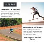 Blood Orange Morgan 70mm Longboard Wheel - Coral