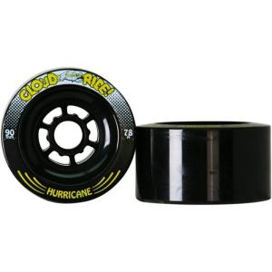 Cloud Ride 90mm Blue Hurricane Longboard Wheels
