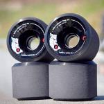 Fireball Beast 76mm 87a Longboard Wheels - Black