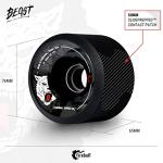 Fireball Beast 76mm 87a Longboard Wheels - Black