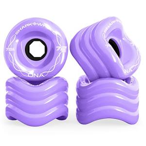 Shark Wheel 72mm 78A Longboard Wheels - Purple