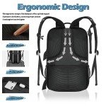 GoHimal Black Skateboard Backpack and Laptop Bag