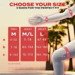 Adult Skate Pads with Wrist Guards - Size L Orange