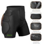 Padded Protective Shorts for Skating and Snowboarding