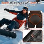 3D Padded Hip Shorts for Skateboarding and Snowboarding