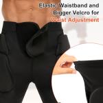 3D Padded Hip Shorts for Skateboarding and Snowboarding