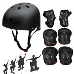 Adjustable Skate Helmet and Protective Gear Set