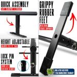 Madd Gear 99" Adjustable Skate Rail for All Levels