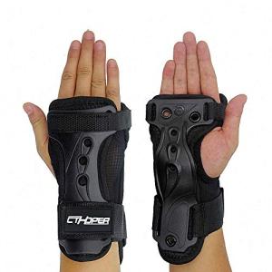 CTHOPER Adjustable Wrist Guards for Skating and Skiing