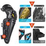 Gute Adjustable Knee and Shin Guards for Skating