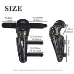 Gute Adjustable Knee and Shin Guards for Skating