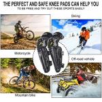 Gute Adjustable Knee and Shin Guards for Skating