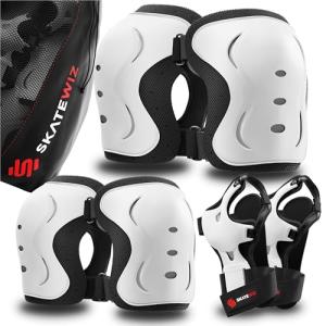 SkateWiz Adult Knee and Elbow Pads Set