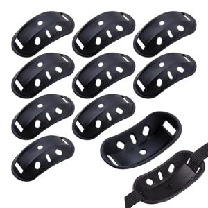 ZORZA 10-Pack Soft Chin Strap Pads for Helmets