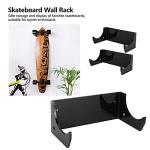2-Pack Wall Mount Skateboard Storage Racks