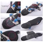 Compact Skateboard Backpack with Adjustable Strap