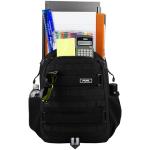 FUEL Rad Skater Backpack with Multi Pockets, Black