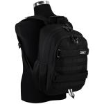 FUEL Rad Skater Backpack with Multi Pockets, Black