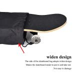 Tbest Skateboard Bag, MS2109 High Grade Super Thick 600D Single Shoulder Skateboard Deck Carrying Case Skateboard Carry Backpack
