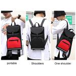 Elolicu Skateboard Backpack Bag, Foldable Carrier Travel Skateboard Bag Regular Skateboard Longboard Bag Adjustable Shoulder Straps for Electric Skateboard Universal Street Trend Girls and Boys