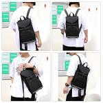 Elolicu Skateboard Backpack Bag, Foldable Carrier Travel Skateboard Bag Regular Skateboard Longboard Bag Adjustable Shoulder Straps for Electric Skateboard Universal Street Trend Girls and Boys