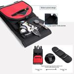 Elolicu Skateboard Backpack Bag, Foldable Carrier Travel Skateboard Bag Regular Skateboard Longboard Bag Adjustable Shoulder Straps for Electric Skateboard Universal Street Trend Girls and Boys