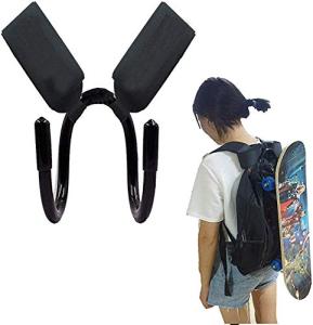 Pmsanzay Backpack Attachment Carrier Hanger Rack Hook Holder for Carrying Mini Cruiser, Cruiser Board,Skateboard - Fit Most Backpacks - Easy to Use - No Backpack