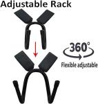 Pmsanzay Backpack Attachment Carrier Hanger Rack Hook Holder for Carrying Mini Cruiser, Cruiser Board,Skateboard - Fit Most Backpacks - Easy to Use - No Backpack