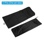 PATIKIL Skateboard Carry Bag, 2 Pack Skateboard Carrier Shoulder Bag Skateboard Rucksack with Inside Pocket, Black