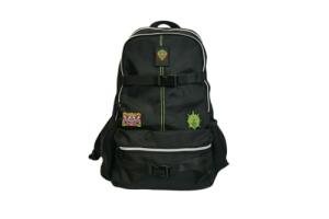 DIME BAGS Skateboard Backpack with Skate Straps, 9 Compartments for Storage Including 1 Hidden Order-Sealed Pocket, Durable Water-Resistant Exterior & Padded Straps, Chris Dyer Skatepack (Onyx)