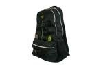 DIME BAGS Skateboard Backpack with Skate Straps, 9 Compartments for Storage Including 1 Hidden Order-Sealed Pocket, Durable Water-Resistant Exterior & Padded Straps, Chris Dyer Skatepack (Onyx)