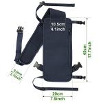 LISEFURE Skateboard Bag Skateboard Strap Backpack Universal Portable Skateboard Bag (blue)