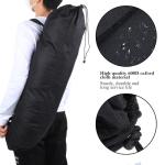 Chiffonade Portable Skateboard Bag, 600D Oxford Cloth Skateboard Single Shoulder Backpacks Bag Adjustable Carrying Case(Black)
