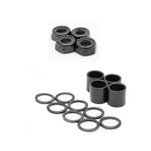 Dime Bag Hardware Skateboard Truck Speed Kit Axle Washers/Nuts/Spacers for Bearing Performance