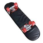 PURFUN Black Skateboard Bag for Double Kick Skateboard, 32.3"X8.7" Nylon Skateboard Carry Bag Backpack Rucksack Shoulder Bag with Adjustable Strap