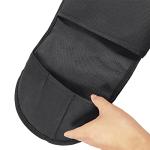 PURFUN Black Skateboard Bag for Double Kick Skateboard, 32.3"X8.7" Nylon Skateboard Carry Bag Backpack Rucksack Shoulder Bag with Adjustable Strap