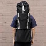 Tobefore Large Skateboard Backpack - Fits 30 Inch & Oversize Skateboards up to 33", Waterproof Durable Skate Bag with Adjustable Shoulder Strap, Outer Pocket & Reflective Zipper Chain