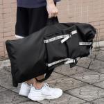 Tobefore Large Skateboard Backpack - Fits 30 Inch & Oversize Skateboards up to 33", Waterproof Durable Skate Bag with Adjustable Shoulder Strap, Outer Pocket & Reflective Zipper Chain