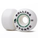 Rolling Stoned Skateboard Wheel Set - High Performance Skateboard Wheels, 99a, 53mm